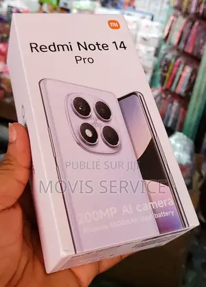 Neuf Xiaomi Redmi Note 14 Pro 256 GB Noir