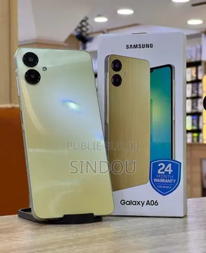 Neuf Samsung Galaxy A06 64 GB Noir