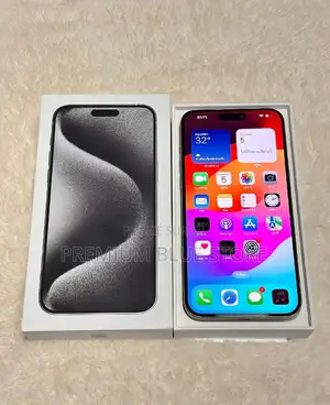 Neuf Apple iPhone 15 Pro Max 256 GB Blanc
