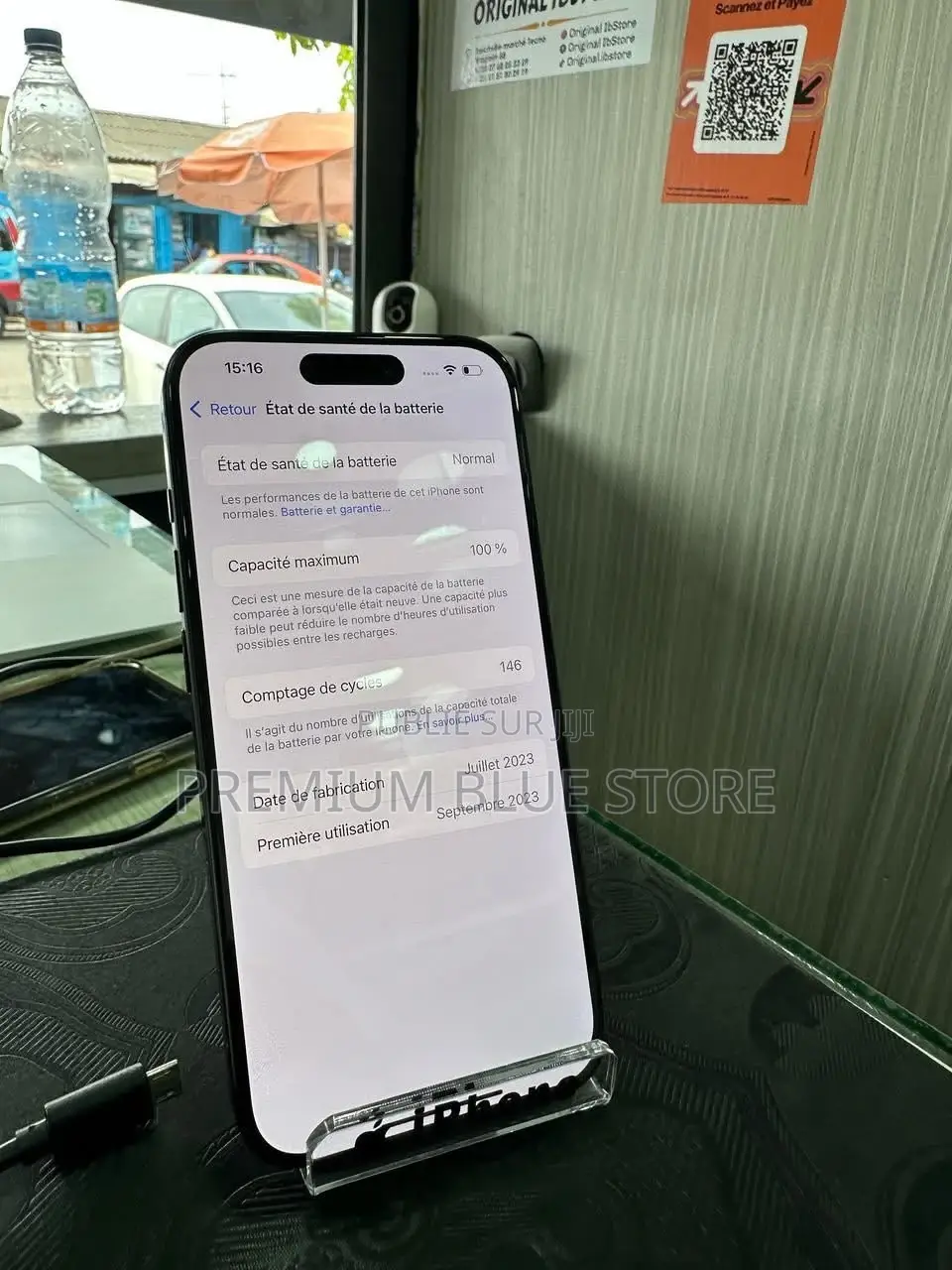 Neuf Apple iPhone 15 Pro 128 GB Bleu
