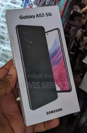Neuf Samsung Galaxy A53 5G 128 GB Noir