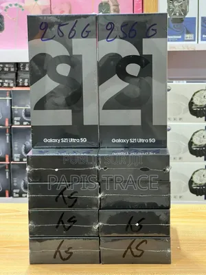 Neuf Samsung Galaxy S21 Ultra 5G 256 GB Noir