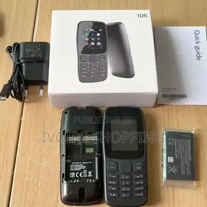 Neuf Nokia 106 Noir