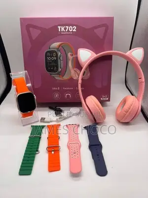 Promo Montré Connecté Tk702 Avec 5 Bracelet