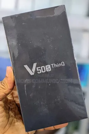 Neuf LG V50S ThinQ Dual Screen 256 GB Noir