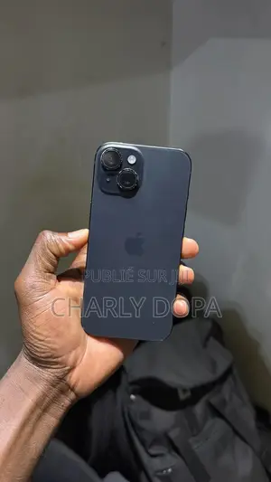 Pomme iPhone 15 128 GB Noir