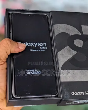 Neuf Samsung Galaxy S21 Ultra 5G 256 GB Argenté