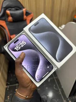 Pomme iPhone 15 Pro Max 256 GB Noir
