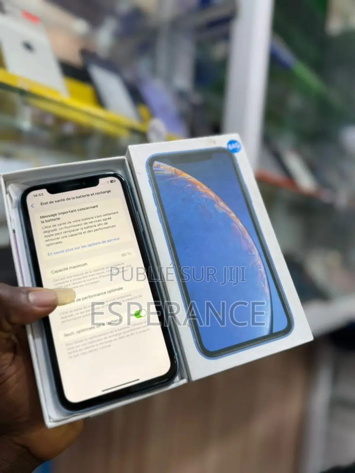 Apple iPhone XR 64 GB Bleu
