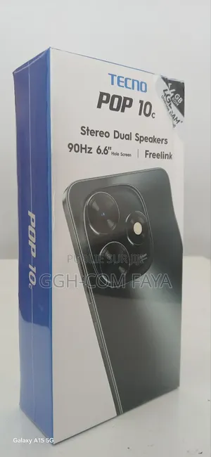 Nouveau Tecno Pop 10C 64 GB Gris