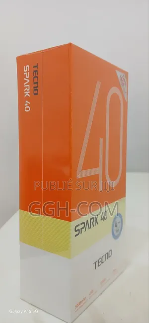 Neuf Tecno Spark 40 128 GB Blanc