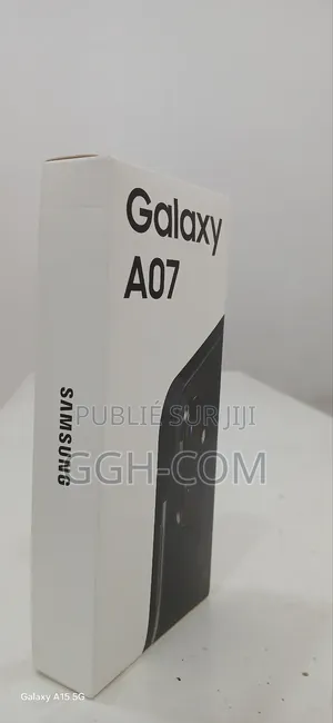 Neuf Samsung Galaxy A07 4G 64 GB Noir