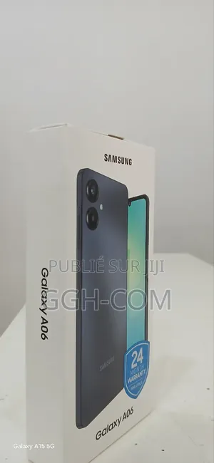 Neuf Samsung Galaxy A06 64 GB Noir