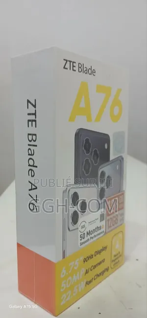 Neuf ZTE Lame Noir