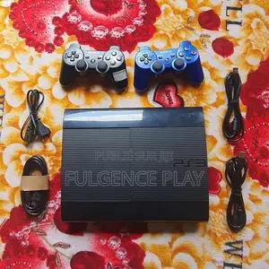 Console Ps3 Ultra Slim Craquée Avec 30 Jeux Tout Passe Bien Propre
