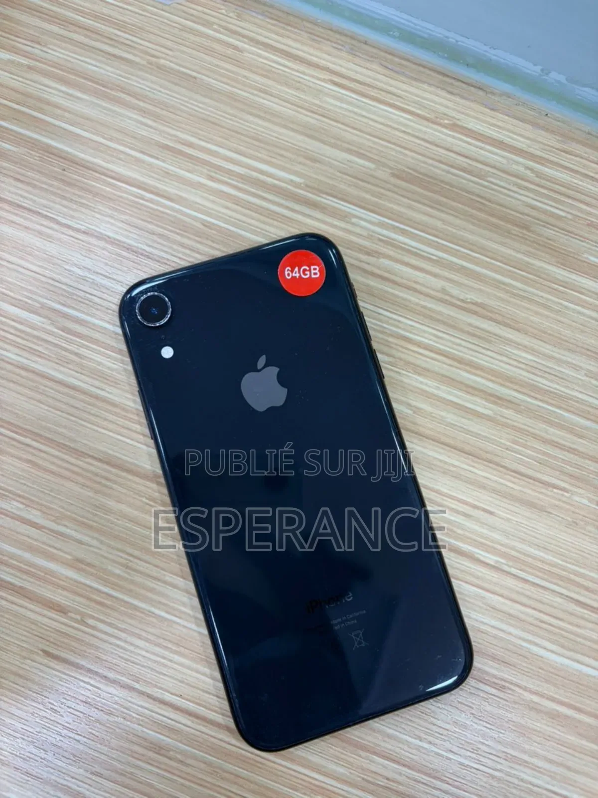 Apple iPhone XR 64 GB Noir