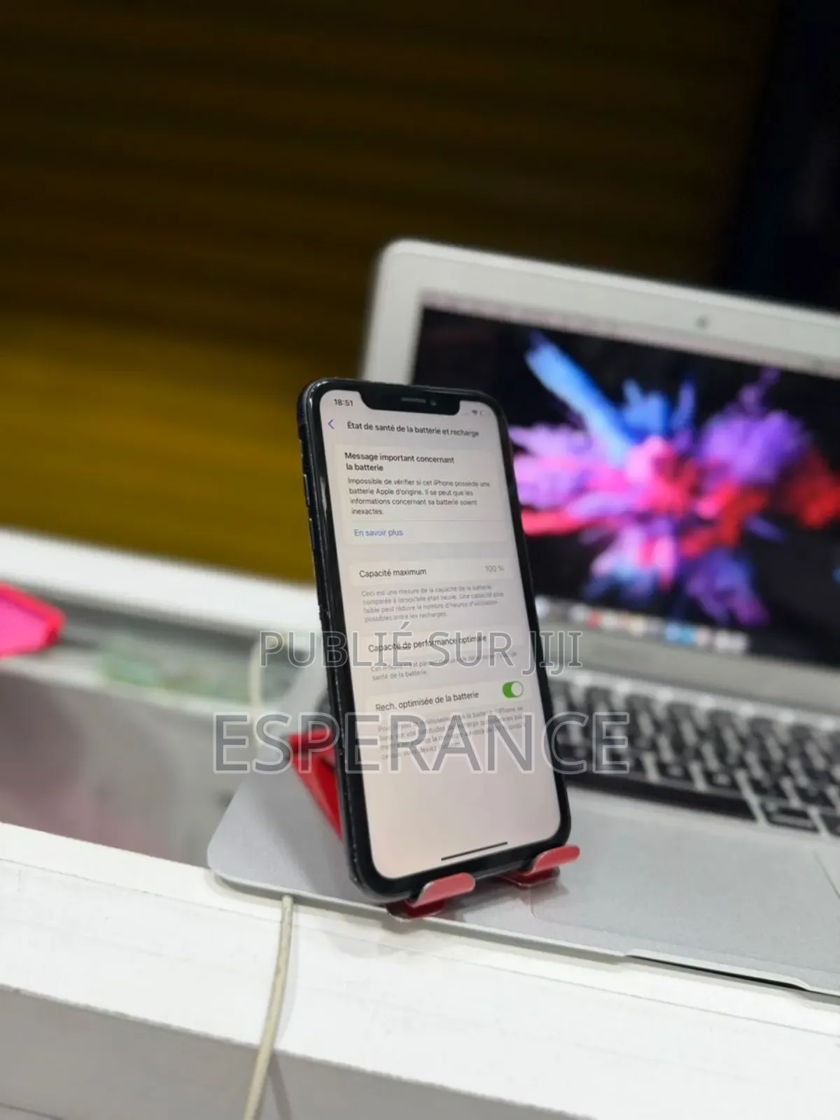 Apple iPhone XR 64 GB Noir
