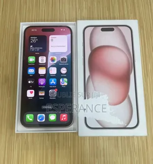 Apple iPhone 15 Plus 128 GB Or rose