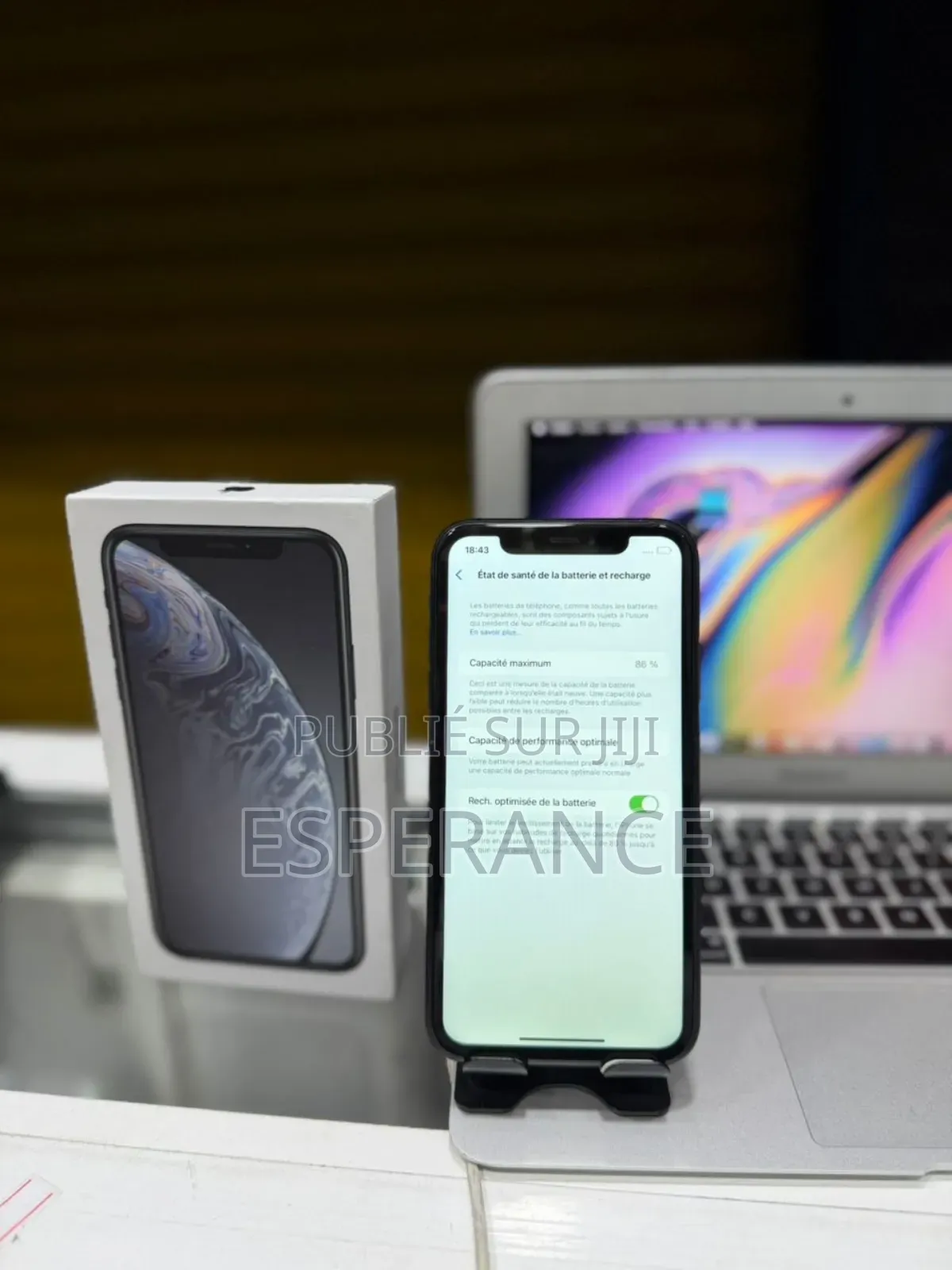 Apple iPhone XR 64 GB Noir