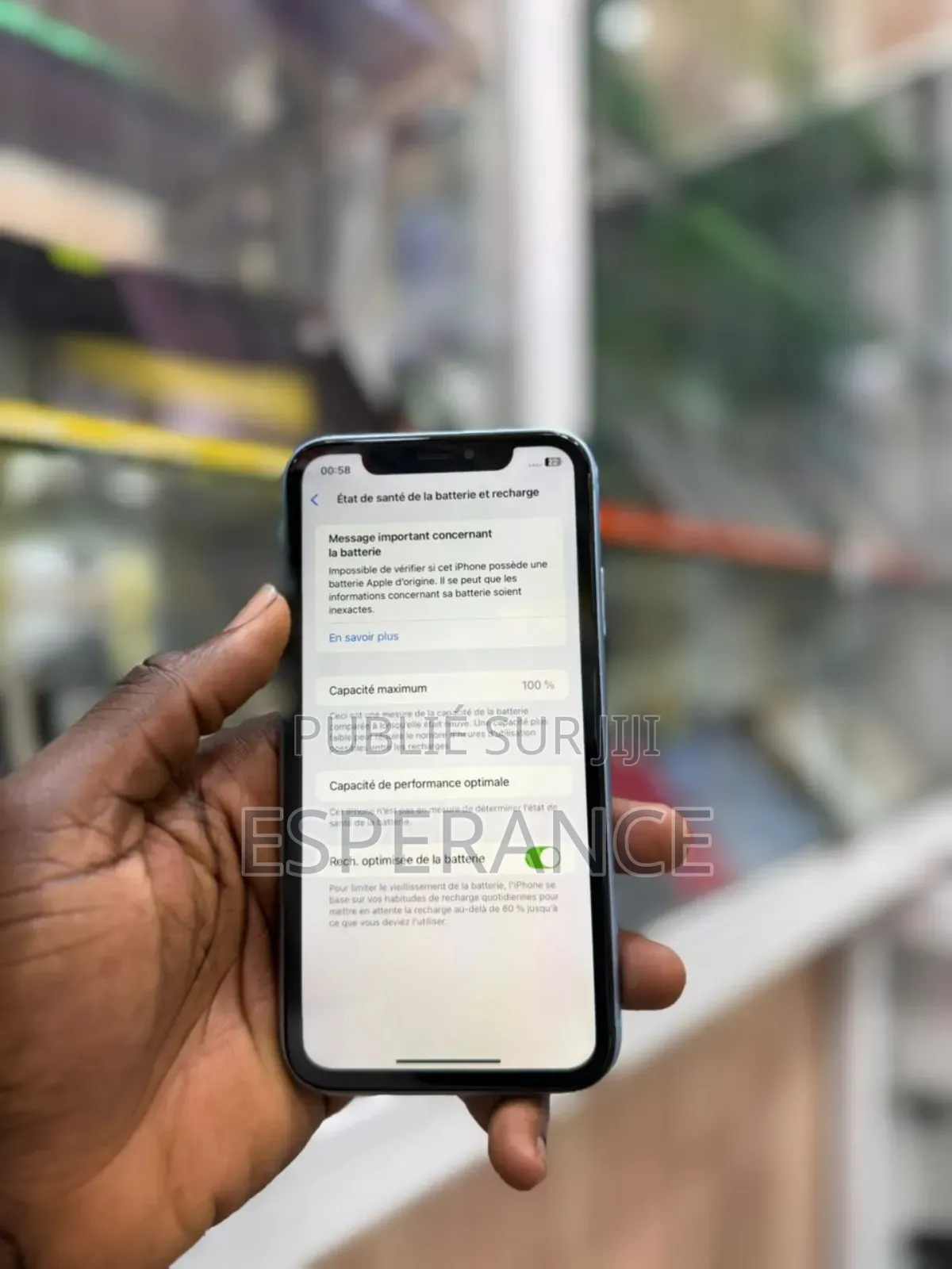 Apple iPhone XR 64 GB Bleu