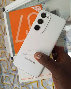 Nouveau Tecno Spark 40 Pro+ 128 GB Blanc