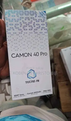 Nouveau Tecno Camon 40 Pro 4G 256 GB Bleu