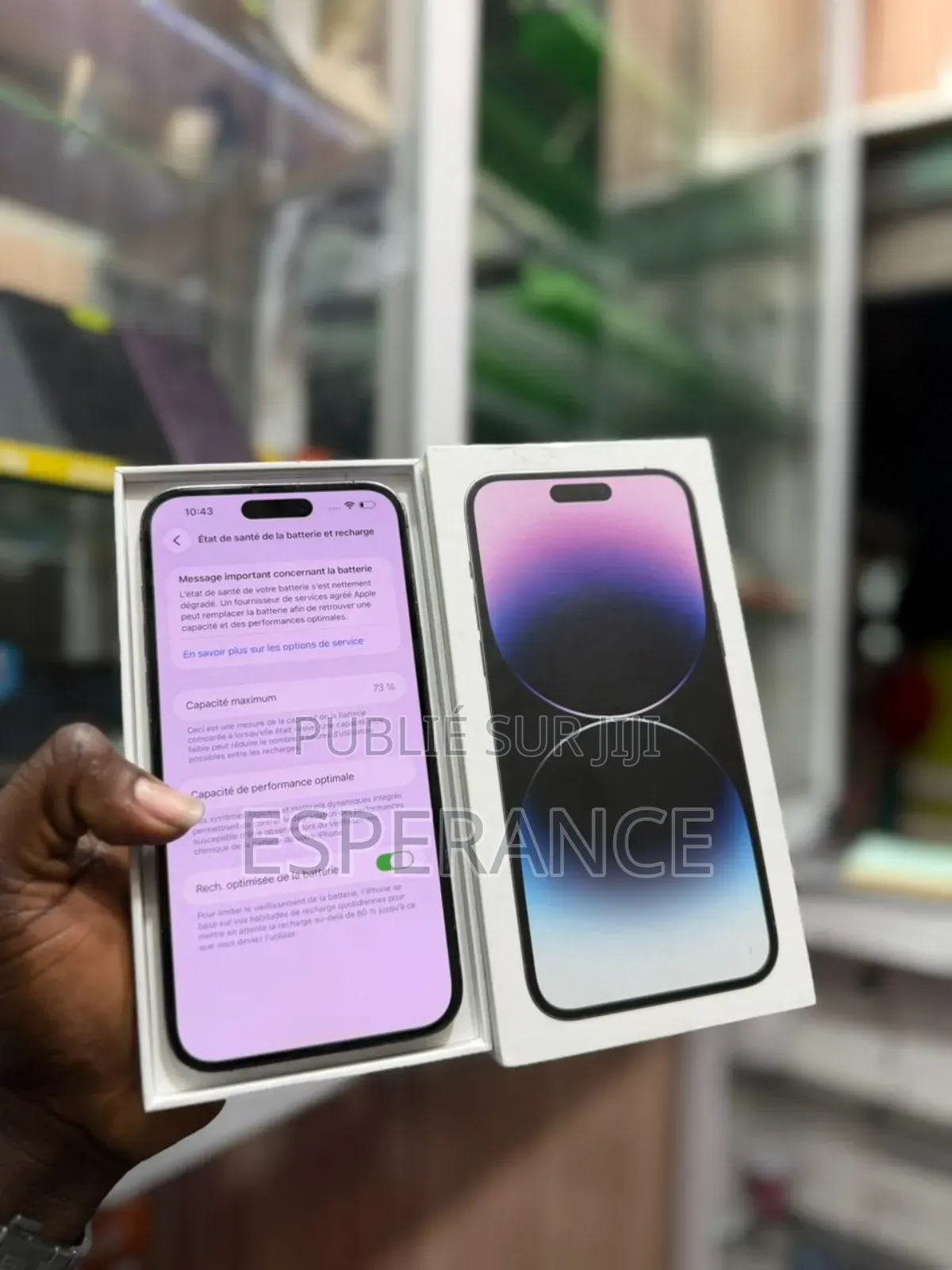 Apple iPhone 14 Pro Max 256 GB Bleu