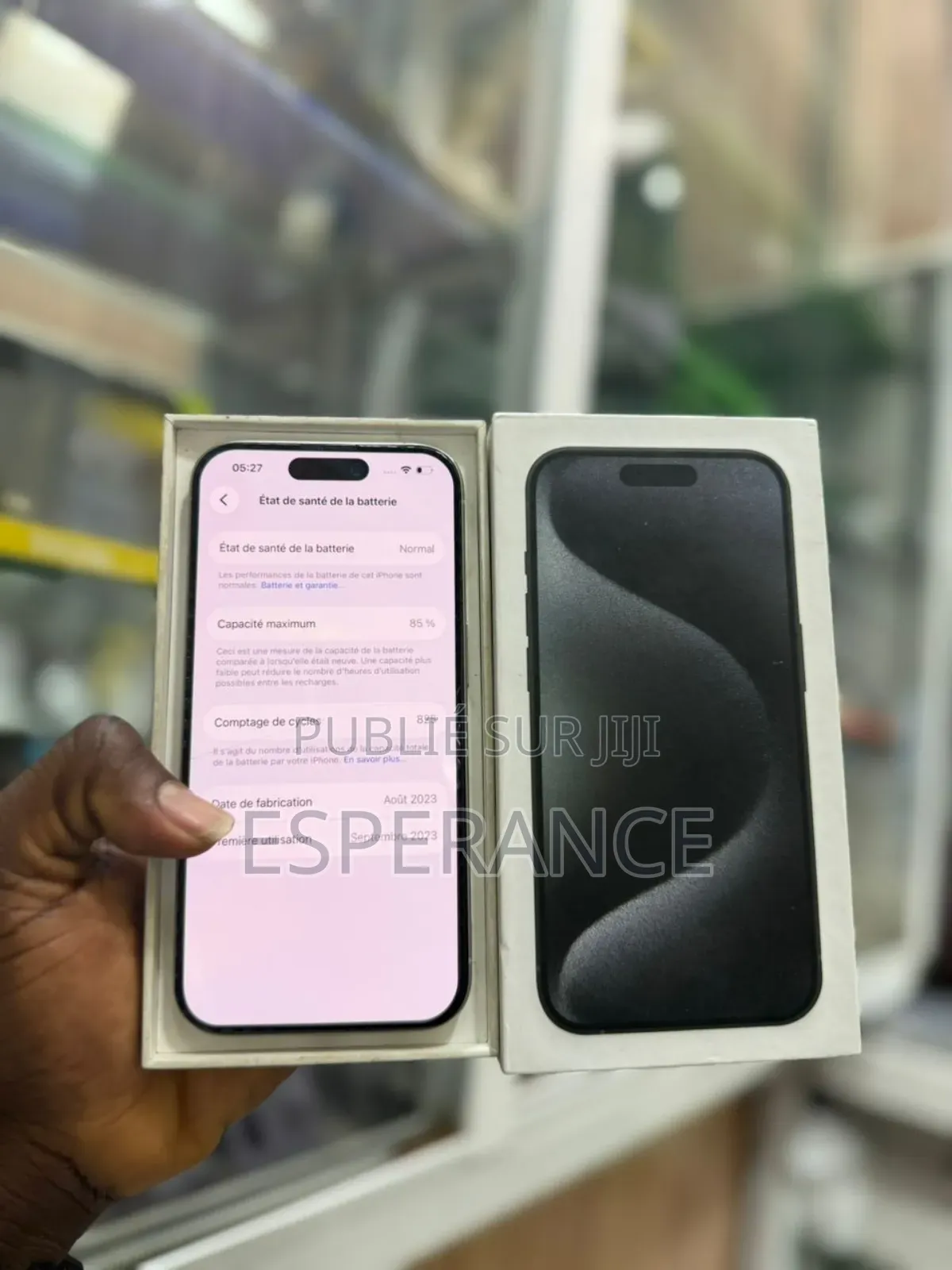 Apple iPhone 15 Pro 256 GB Gris