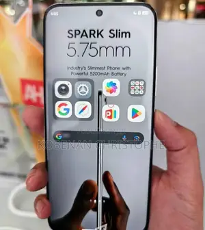 Nouveau Tecno Spark Slim 256 GB Blanc