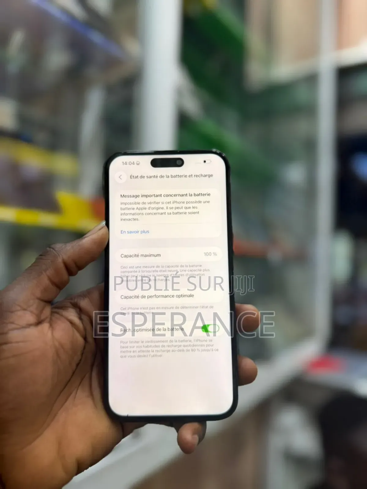 Apple iPhone 14 Pro Max 128 GB Noir