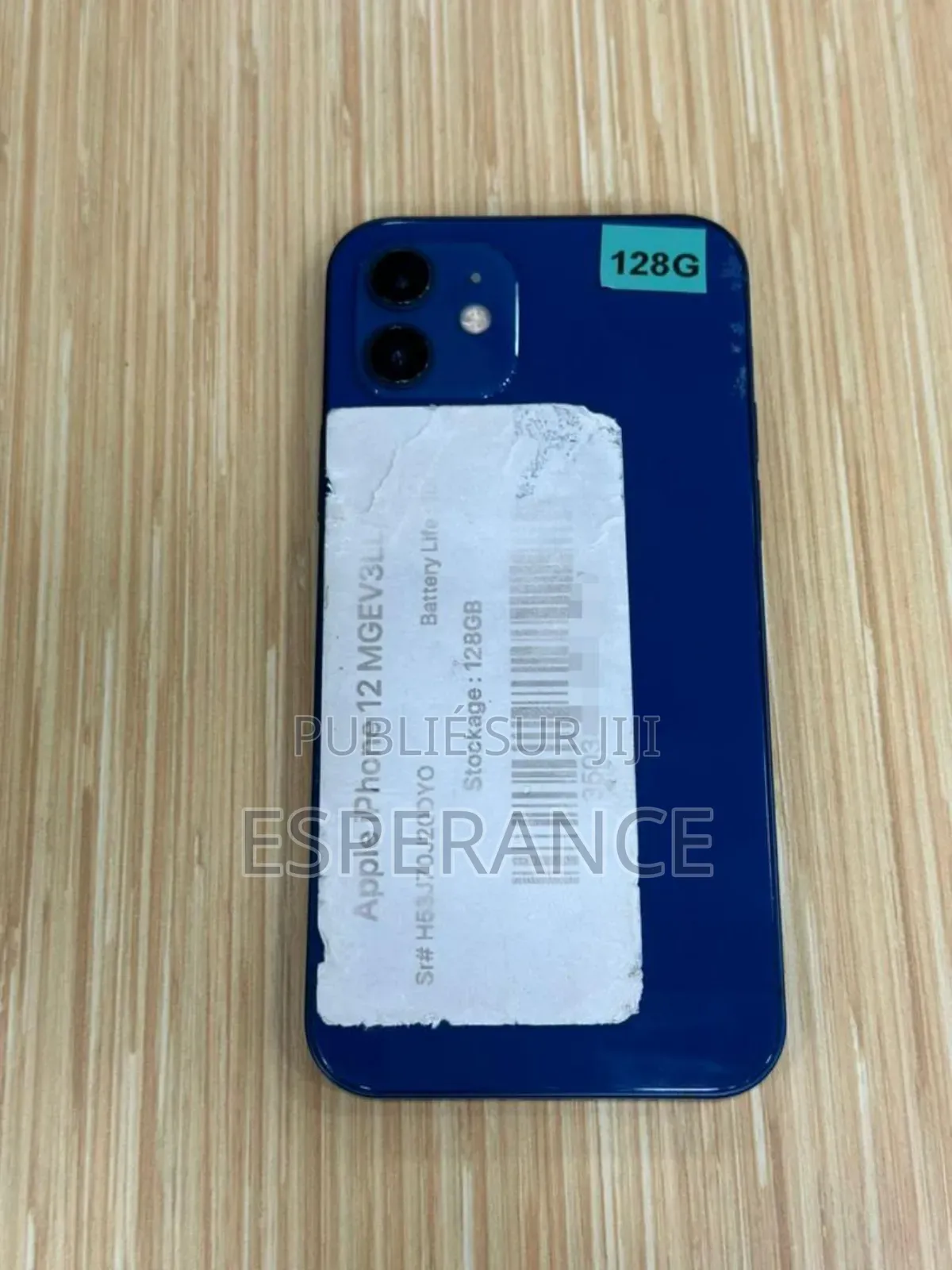 Apple iPhone 12 128 GB Bleu