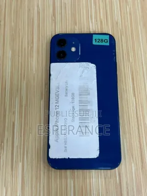 Apple iPhone 12 128 GB Bleu