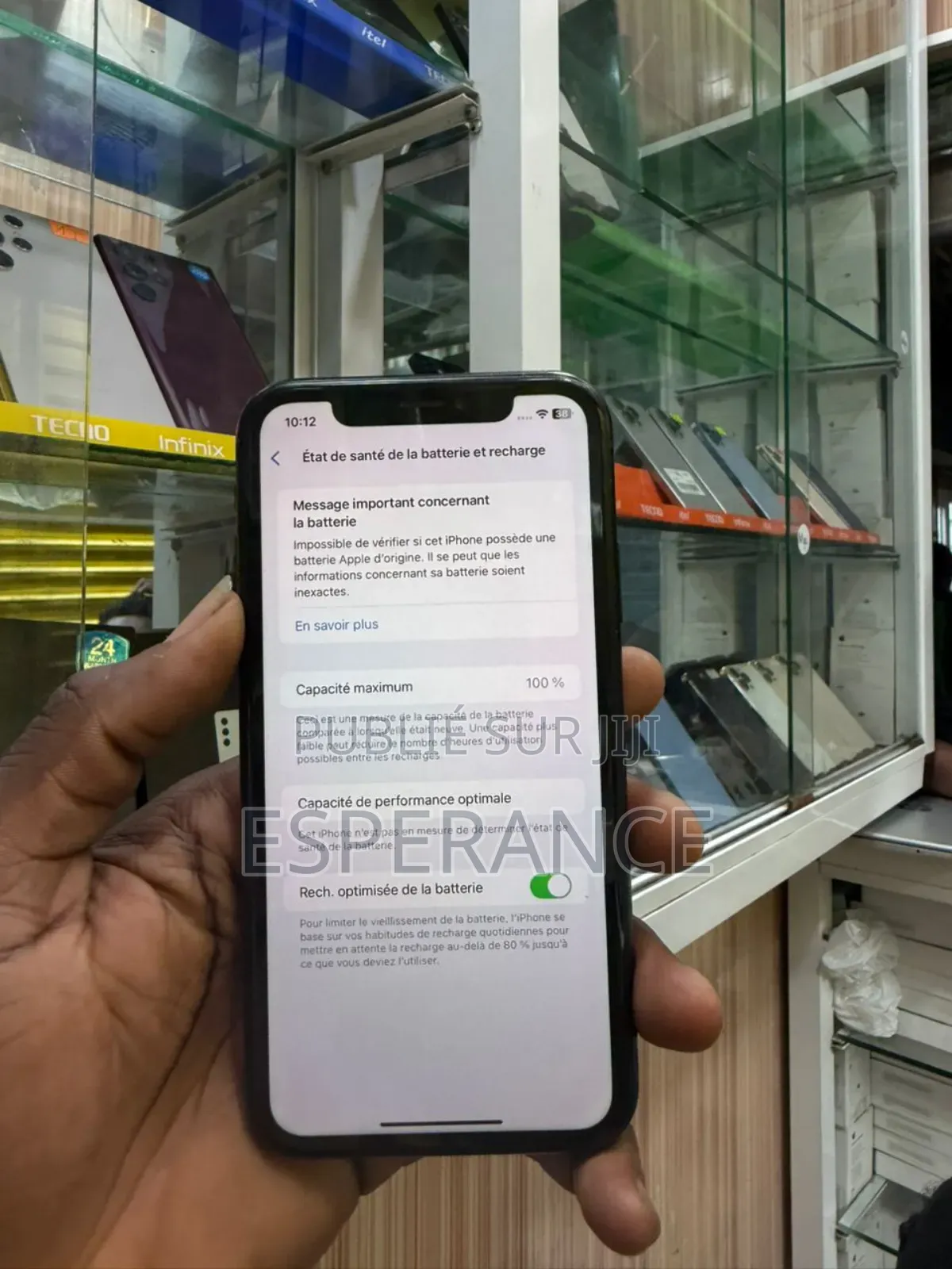 Apple iPhone XR 64 GB Noir