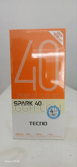 Neuf Tecno Spark 40 128 GB Blanc