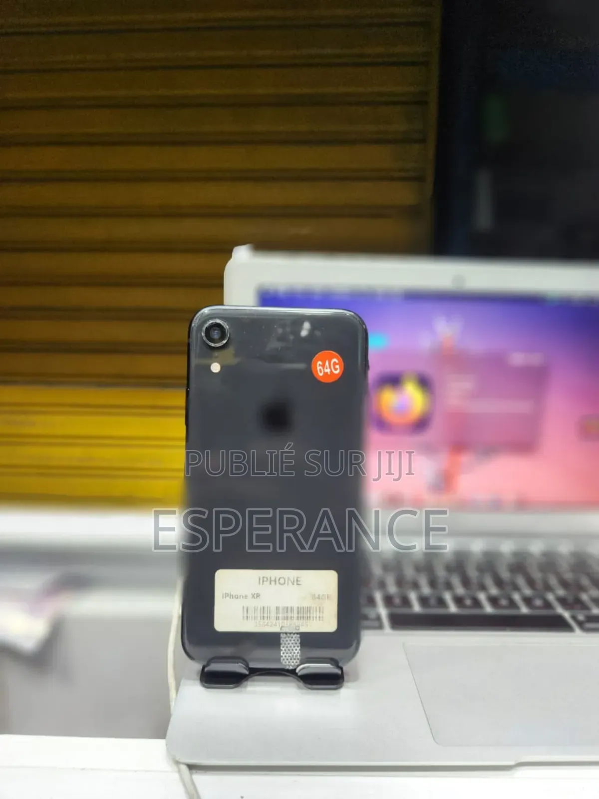 Apple iPhone XR 64 GB Noir