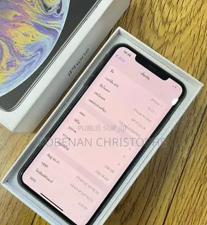 Nouveau Apple iPhone XS Max 256 GB Noir