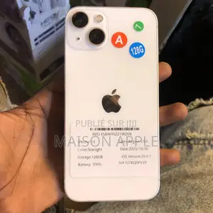 Neuf Apple iPhone 13 256 GB Blanc