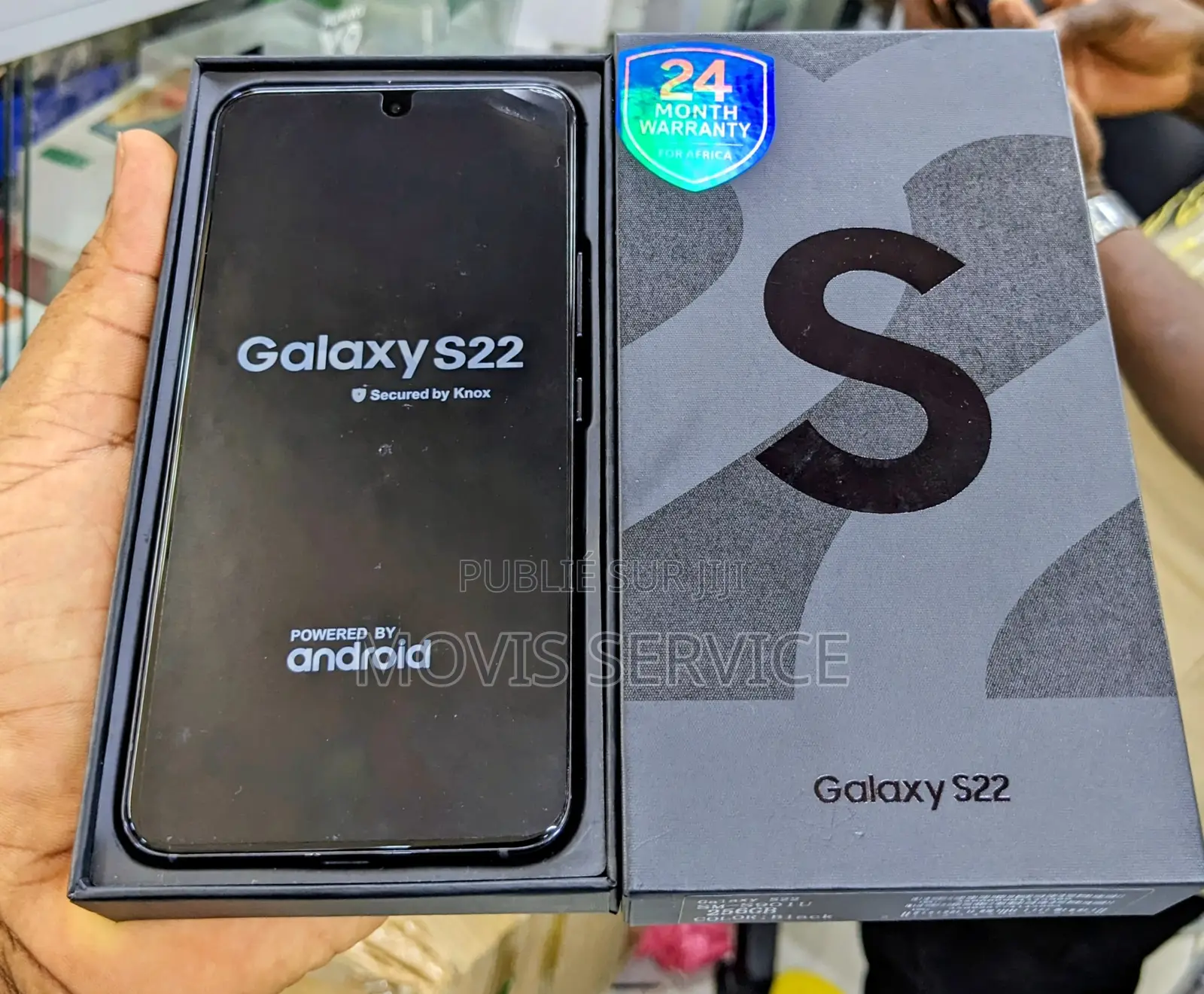 Neuf Samsung Galaxy S22 5G 256 GB Noir