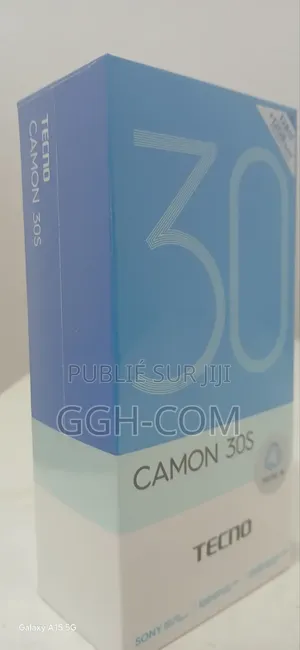 Neuf Tecno Camon 30S 128 GB Noir