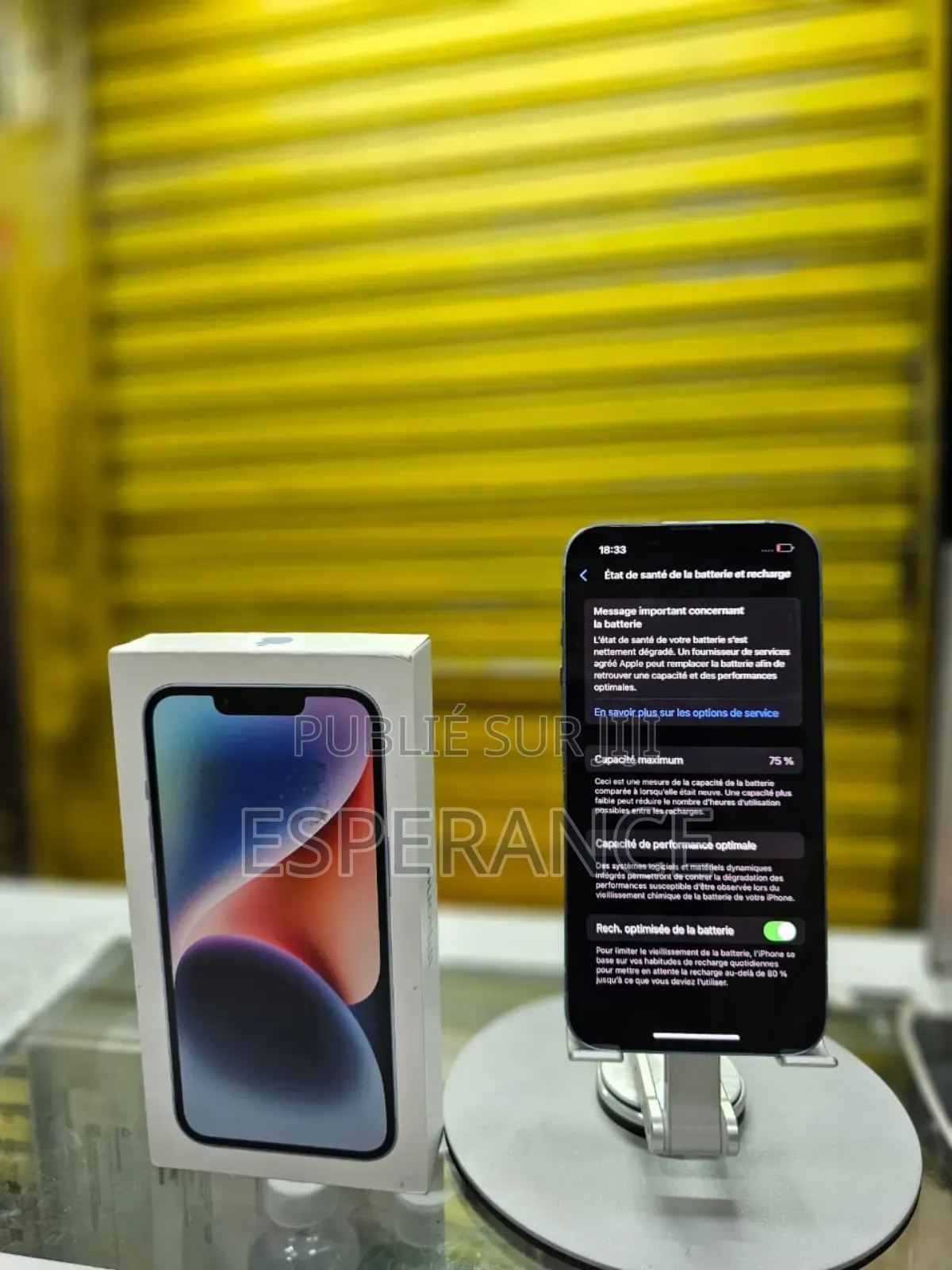 Apple iPhone 14 128 GB Bleu