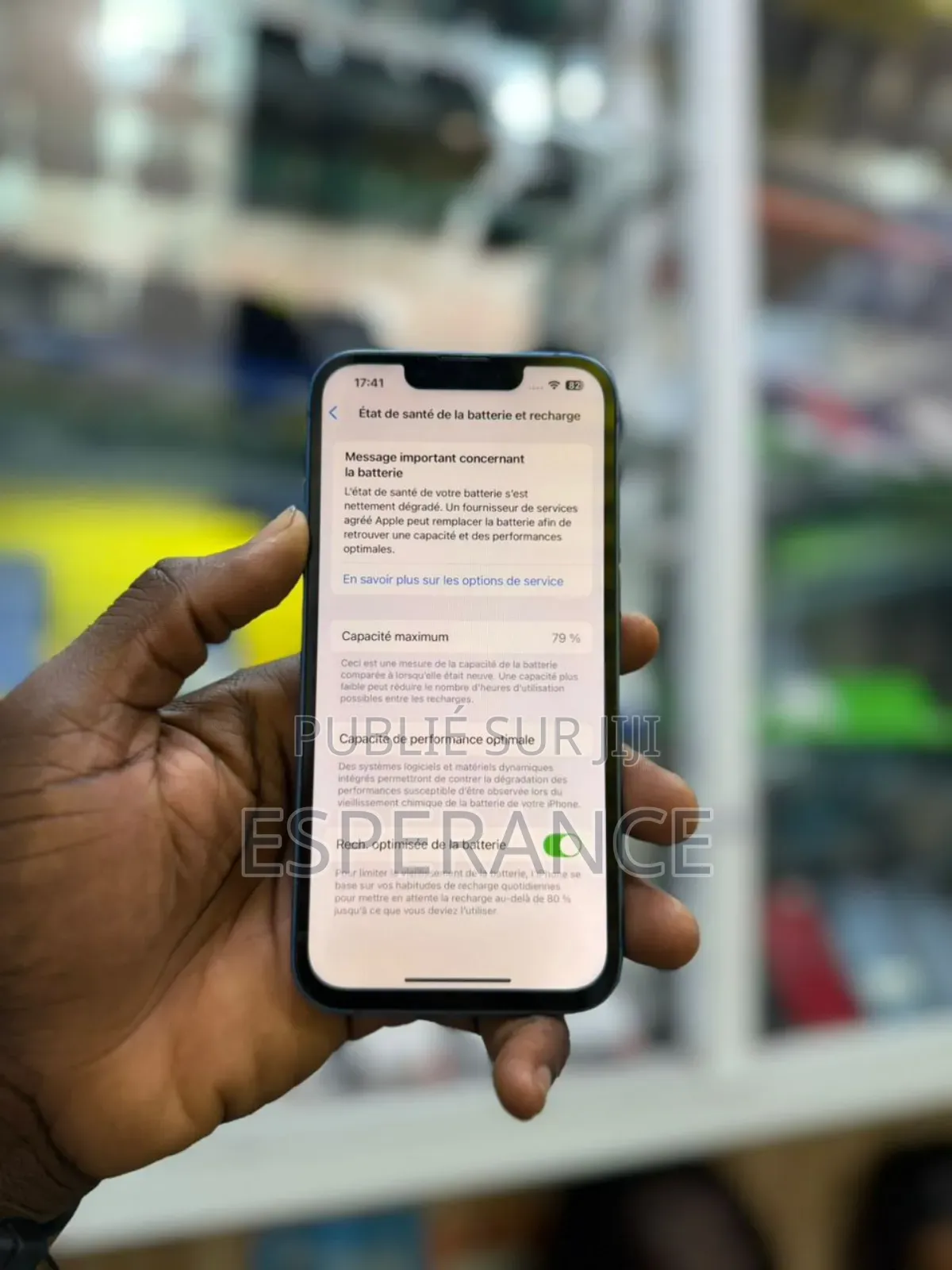 Apple iPhone 13 128 GB Bleu