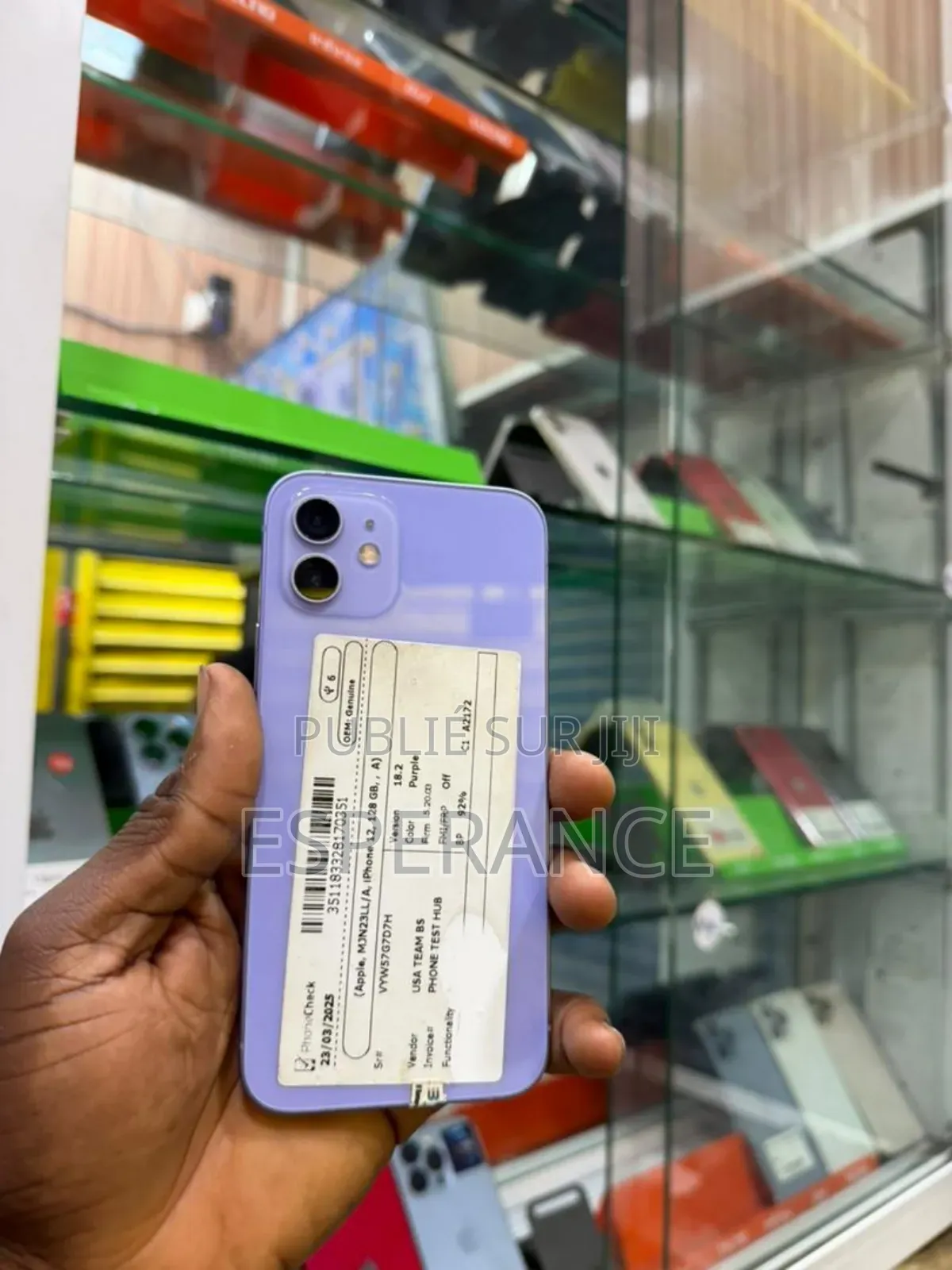 Apple iPhone 12 64 GB Bleu