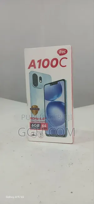 Nouveau Itel A100C 64 GB Noir