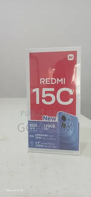 Neuf Xiaomi Redmi 15C 4G 128 GB Rouge