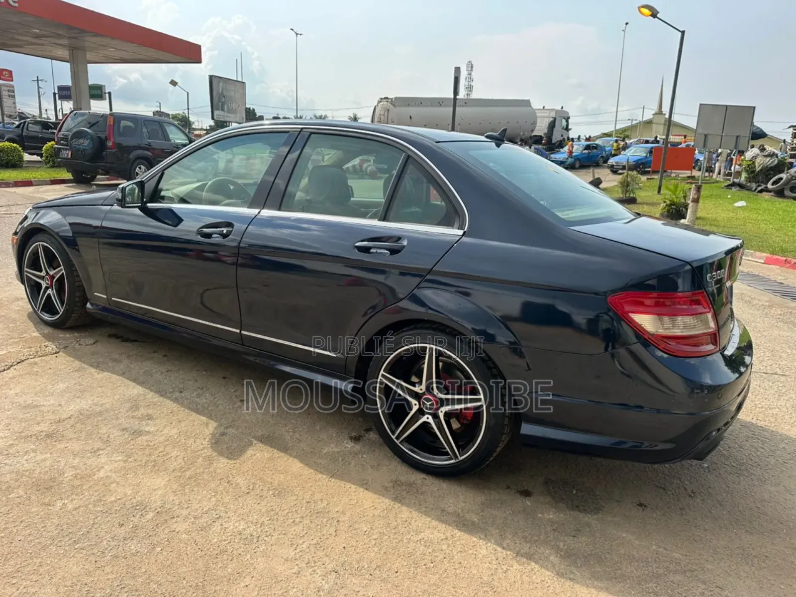 Mercedes-Benz C300 Luxury Sedan AWD (3.0L 6cyl 7A) 2009 Noir