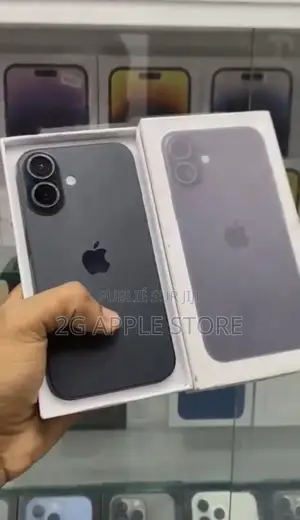 Neuf Apple iPhone 16 128 GB Noir