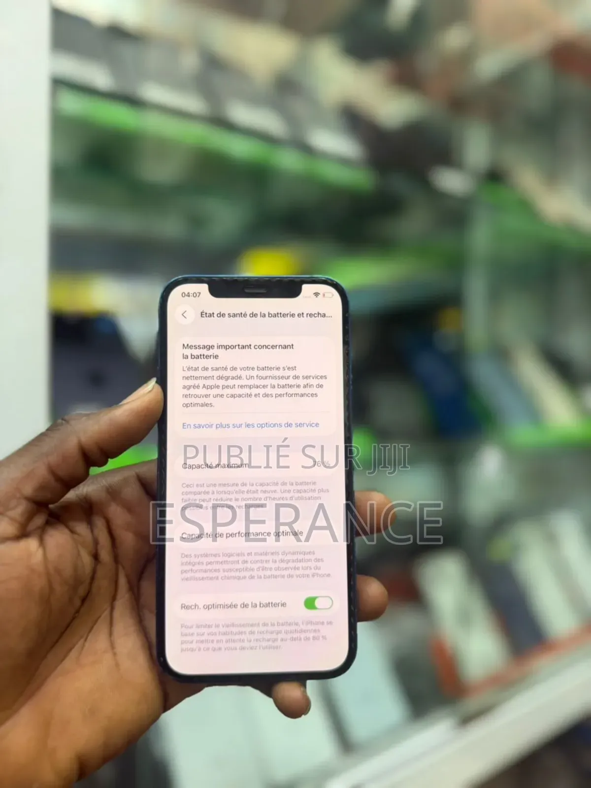 Apple iPhone 12 64 GB Bleu