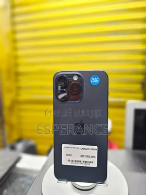 Apple iPhone 15 Pro Max 256 GB Noir