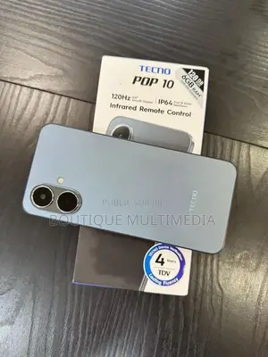 Neuf Tecno Pop 10 128 GB Bleu