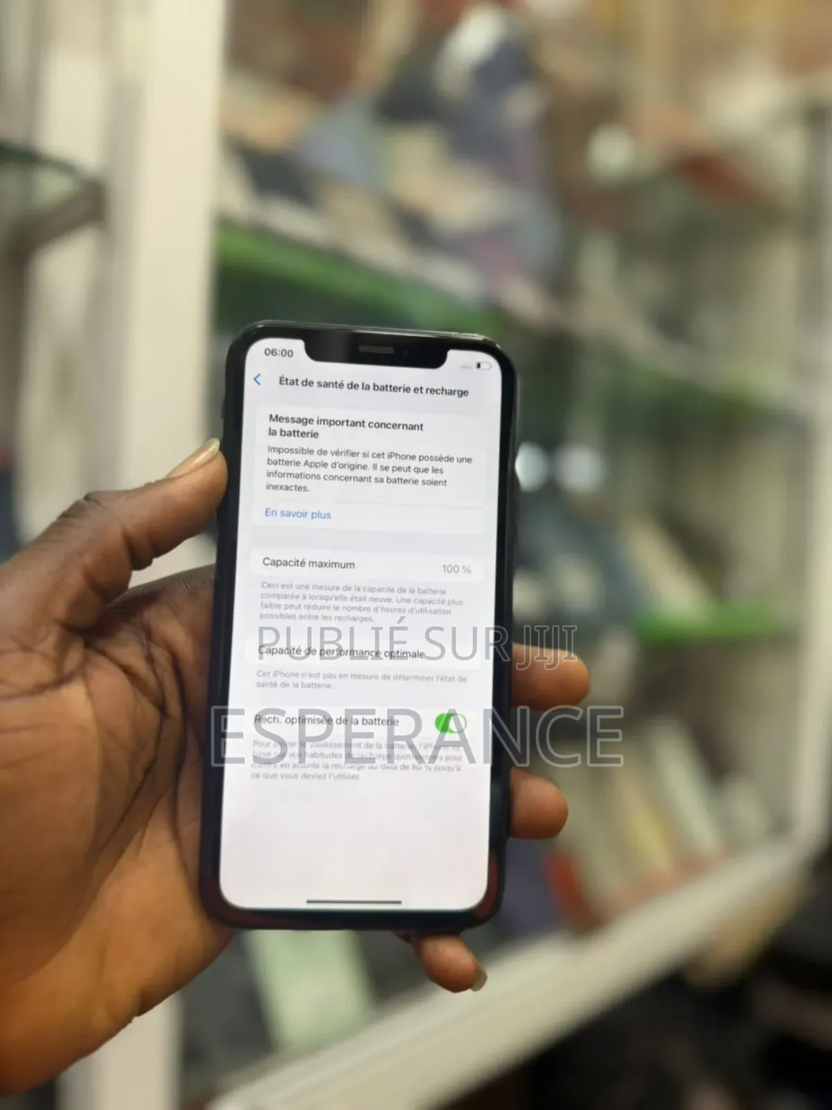 Apple iPhone XR 64 GB Noir